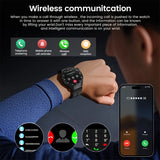 LAXASFIT 2026 New Smart Watch Bluetooth Calling Fitness Tracking Music Playback Health Monitor Smartwatch for Men Women