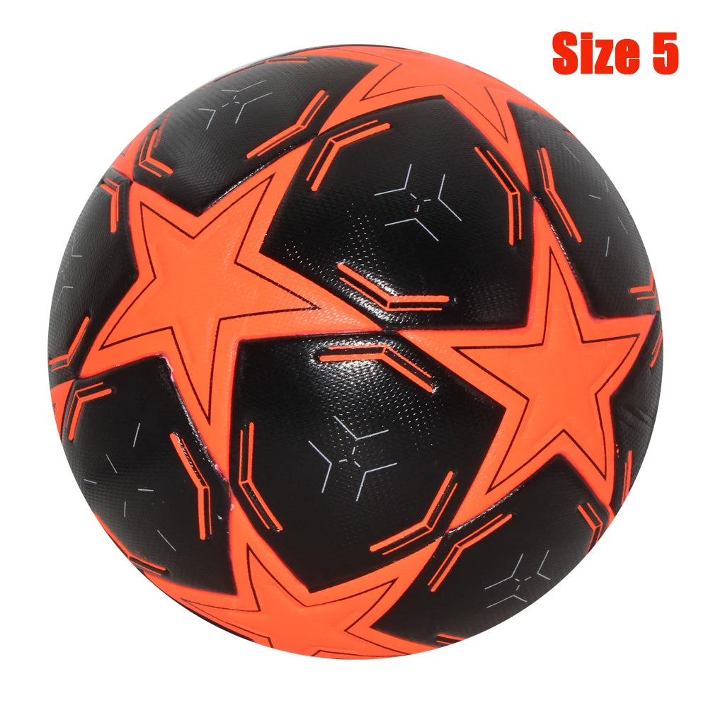 Standard Soccer Ball Professional Outdoor Sports Match Balls Training Seamless Football High Quality PU Material Size 5 Size 4