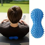 Peanut Massage Spiky Ball para Plantar Fast, treinamento, dor muscular, estresse, massageador para os pés, rolo de relaxamento, bolas miofasciais, 1pc