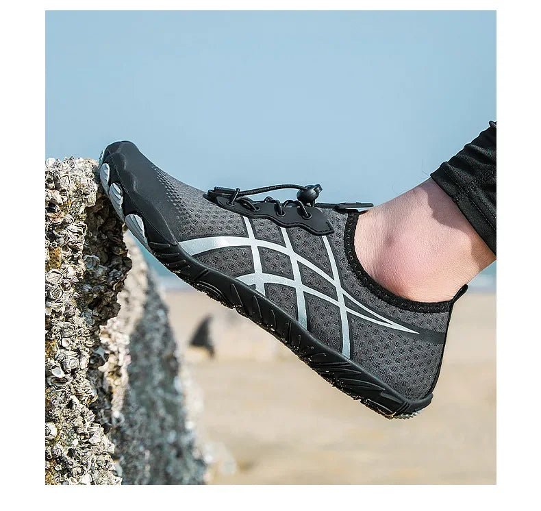 New Men's Hiking Sport Shoes Deep Squat Fitness Shoes Fishing Swimming Wading Shoes Surfing Diving Beach Five-Finger Shoes