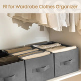 organizer for drawers Clothes Organizer Pants Jeans Storage Box Cabinet Drawer Organizer Underwear Socks T-Shirt Wardrobe Storag