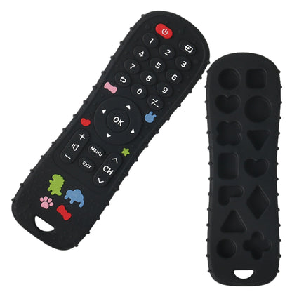 Silicone simulation remote control pressing toy grinding teeth glue