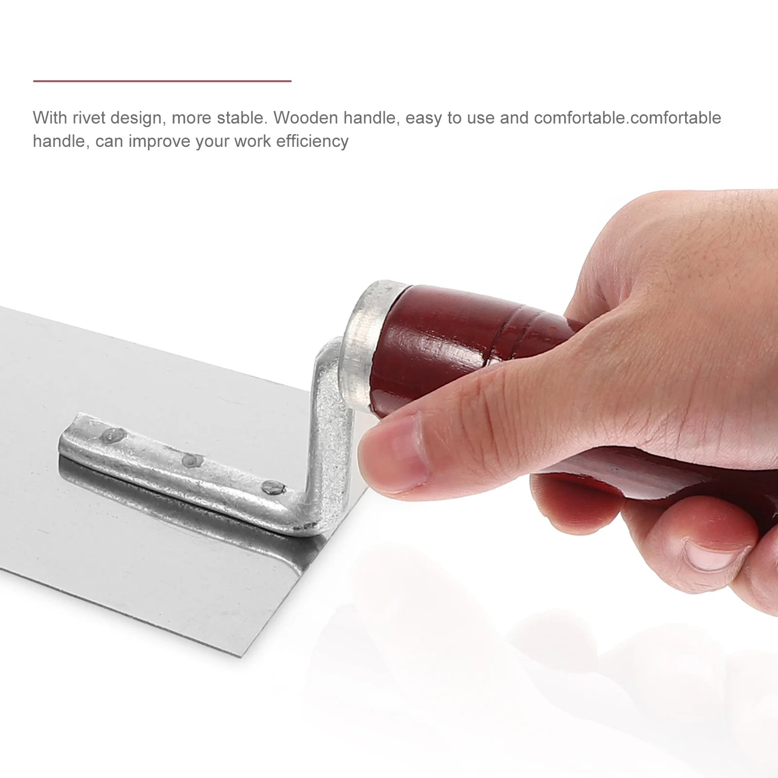 Flat Putty Trowel Mason Putty Knives Spackle Knives Scrapers Masonry Stainless Steel Wood Construction Spatula