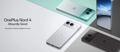 World Premiere OnePlus Nord 4 Global Version Snapdragon 7 Plus Gen 3 Sony 50MP Main Camera 5500mAh Battery 100W SUPERVOOC Charge