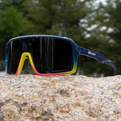 Sunglasses for Men Fashion Outdoor Sports Men Bicycle Cycling Glasses Woman Riding Goggles Mountain Driving Eyewear Accessories