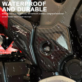 For Honda Africa Twin 1100 CRF Accessories motorcycle Protection sticker for side footstool 3D gel epoxy Resin sticker 2022-2023
