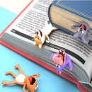 Creative Stationery Bookmarks 3D Stereo Cartoon Marker Animal Bookmarks Ocean Series Seal Octopus Cat Panda And Shiba Inu