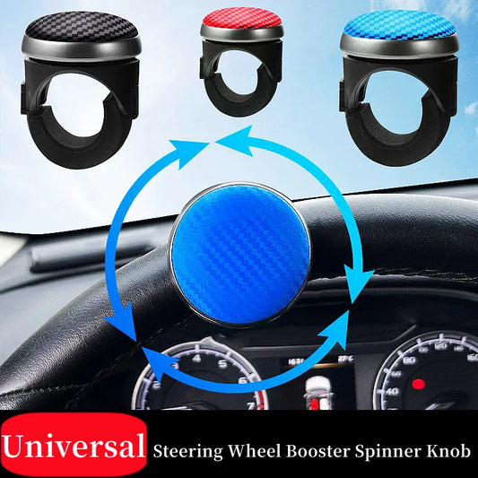 Universal Car Volante Capa, 360 Graus Dever, Anti Slip, Spinner Knob, Handle Booster Grip, Controle de mão, Protective Ball Part