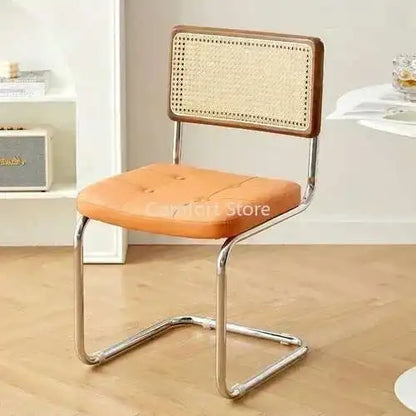 Kitchen Office Outdoor Dining Chairs Modern Luxury Salon Relax Cesca Chair Restaurant INS Sillas Para Comedor Furniture WK50DC