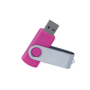 Unidad flash USB de 32 GB, 16 GB, de metal, giratoria, portátil, de 64 a 128 GB, con USB 2.0
