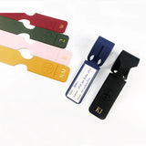 Customn Letters Luggage Tag Fashion Small Address Airplane Suitcase Identifier Tag DIY Logo Personalize Gift Travel Accessories