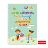 Magical Tracing Workbook Educational Montessori Books for Children Pen Control Training Reusable Calligraphy Copybook for Kids