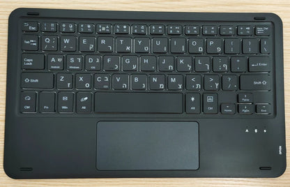 Bluetooth Keyboard Case For Xiaomi Pad 7 7 Pro 11.2 Trackpad Tablet Case Russian Arabic Hebrew Spanish Korean French Keyboard