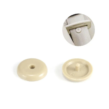 Hebilla de tope para cinturón de seguridad de coche, tope de separación para cinturón de seguridad, botón de tope antideslizante de plástico, venta al por mayor, 5-15 unidades 