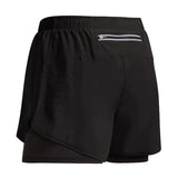 Calções de treino de fitness Quick Dry masculino, ginásio, corrida para praia, deck duplo, roupa desportiva de exterior 2 em 1, novo para verão, 2022
