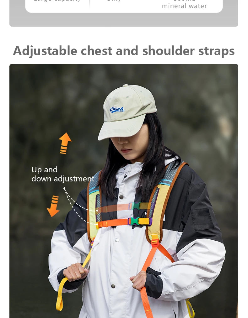 BISINNA 18L Camping Backpack Ultralight Portable Travel Bag for Women and Men Outdoor Hiking Cycling Climbing Fishing