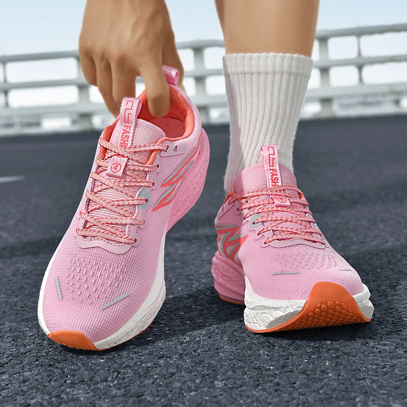 Running Sneakers Men Lightweight Breathable Non-Slip Wear-Resistant Soft Gym Jogging Shoes Comfort Marathon Sport Shoes for Man