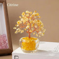 Natural Crystal Fortune Tree Feng Shui Tree of Life Decor  Home/Office Decoration, Housewarming/Wedding/Birthday GiftHousewarmin