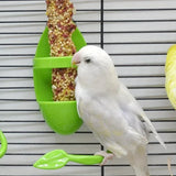 1Pc Bird Cuttlebone Holder Bird Cage Feeding Holder Vegetable Fruits Cuttlebone Holder for Parrot Parakeet Bird Feeder