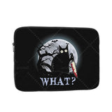 Black Cat Laptop Bag Tablet Notebook Case For Hp Dell Lenovo Computer For Macbook Air Pro Retina 10-17 Sleeve