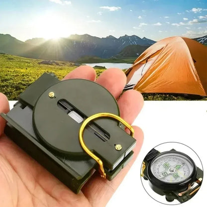 Waterproof High Precision Compass Outdoor Survival Gadget Sports Hiking Mountaineering Professional Military Army Sight