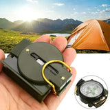 Waterproof High Precision Compass Outdoor Survival Gadget Sports Hiking Mountaineering Professional Military Army Sight