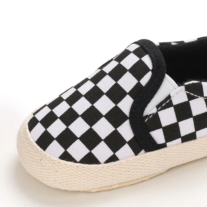 Newborn Baby Canvas Shoes Anti-slip Soft Baby Boy Girl Sneakers Casual Multi-Color Toddler First Walkers Crib Shoes