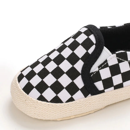 Newborn Baby Canvas Shoes Anti-slip Soft Baby Boy Girl Sneakers Casual Multi-Color Toddler First Walkers Crib Shoes