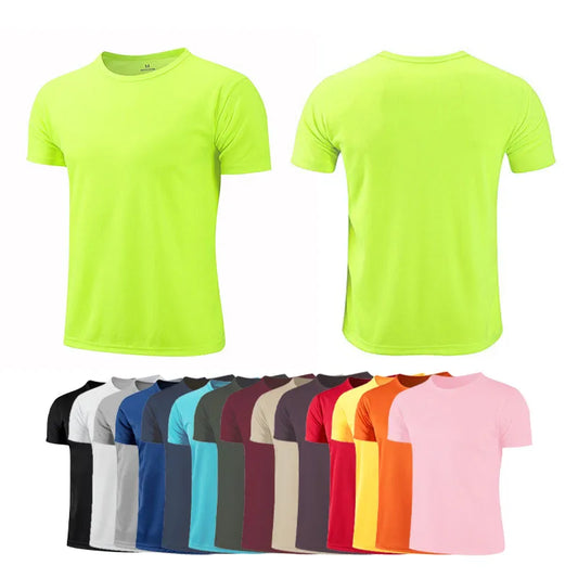 Running Shirts Soccer Shirts Men's and Women's Jersey Sportswear Jogging T-Shirts Quick Dry Compression Sport T-Shirt Fitness