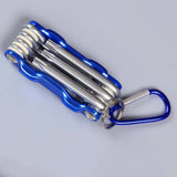Portable Folding Hex Wrench Allen Set Metal Metric System Torx Hexagonal Spanner Screwdriver Hex Key High Quality Hand Tool