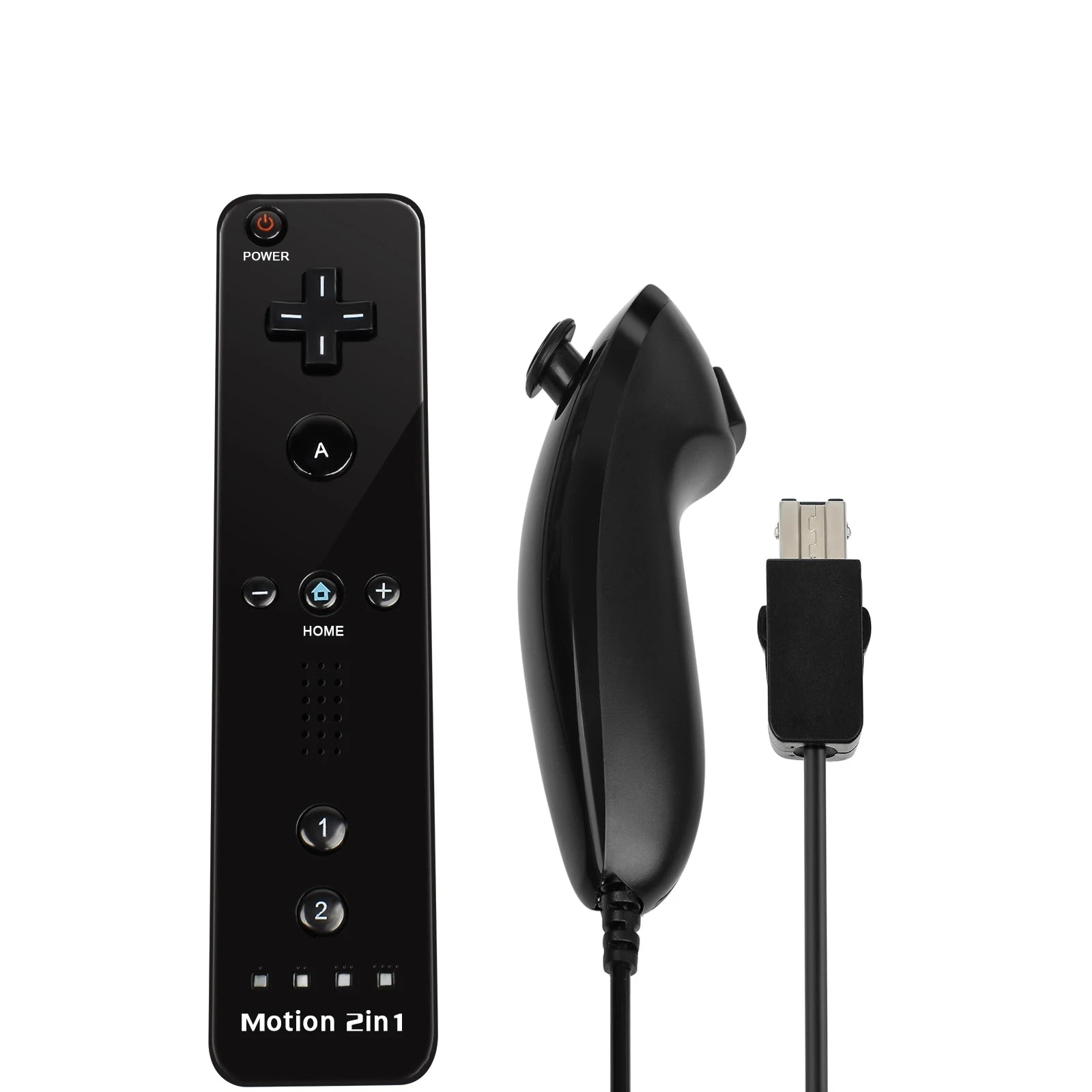Controllers for Nintendo Wii/Wii U Left/Right 2in1 Motion Plus Controller Wireless Remote Control Gamepad Video Game Accessories