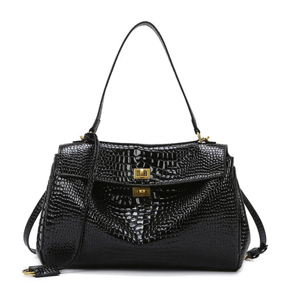 Bolso de mano de gran capacidad para desplazamientos, de piel suave de alta calidad, moderno bolso bandolera de viaje para mujer, maletín de negocios.
