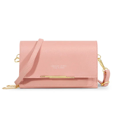 Nuevos bolsos de piel sintética para mujer, multifuncionales, de gran capacidad, tipo bandolera, a la moda, para teléfono
