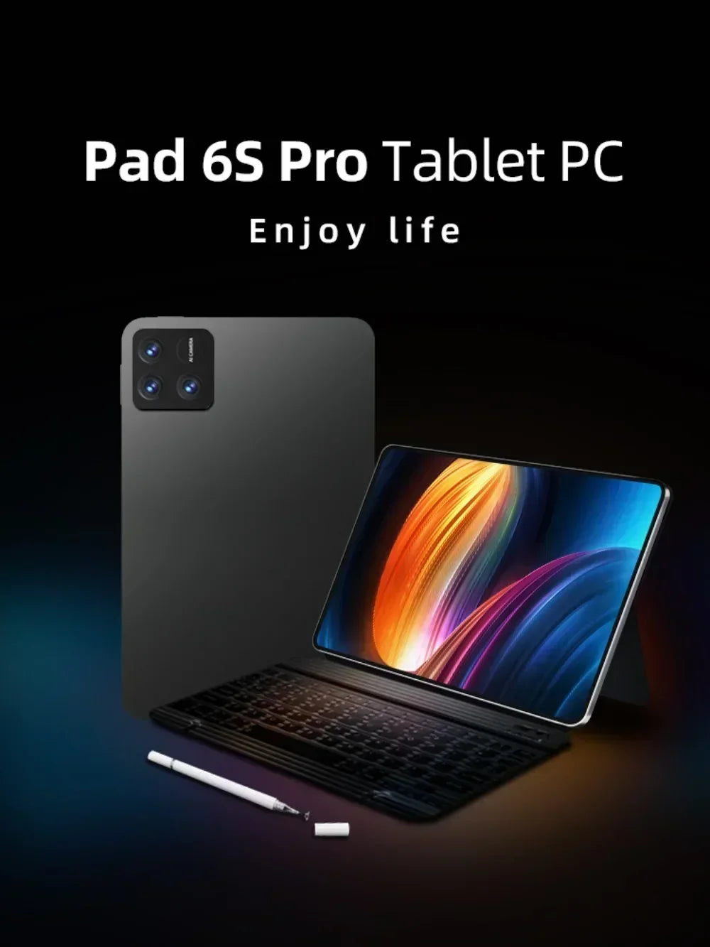 Global Version Original Pad 6S Pro HD 4K Android 14.0 Snapdragon 888 11inch 16GB+1TB 10000mAh Tablet PC 5G Dual SIM WIFI Mi Tab