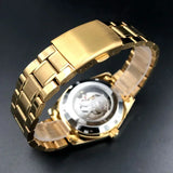 Orient Double Lion Classic Watch Series Men's Watch Stainless Steel Band Luxury Multi-Function Automatic Mechanical Tourbillon