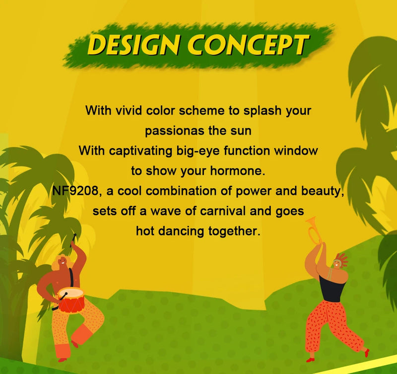 NAVIFORCE Luxury Original Watches For Men Casual Sport Chronograph Alarm Quartz WristWatch Leather Waterproof Digital Clock 9163