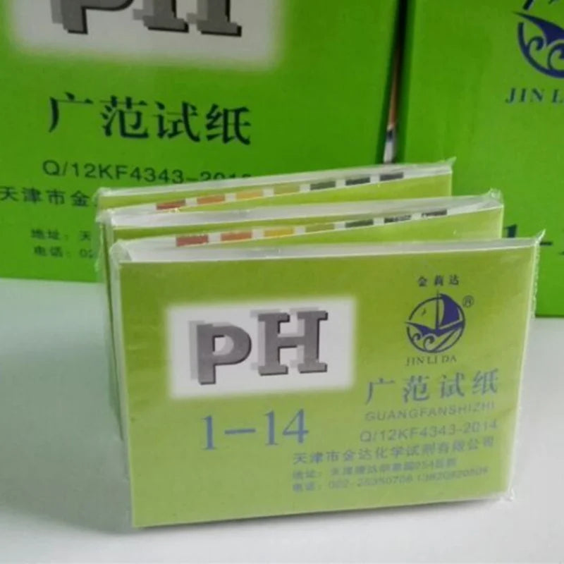 80 Strips/pack PH Test Strips Full PH Meter PH Controller 1-14st Indicator Litmus Tester Paper Water Soilsting Kit Factory