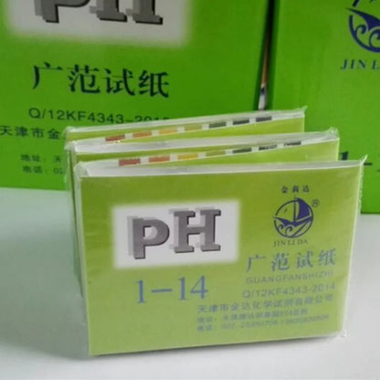 80 Strips/pack PH Test Strips Full PH Meter PH Controller 1-14st Indicator Litmus Tester Paper Water Soilsting Kit Factory