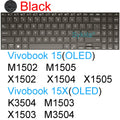 Keyboard Cover for ASUS Vivobook 15 Pro 15X OLED GO S S15 N6506 S5507 S5506 M5506 X1505 M1505 K3504 Silicone Protector Skin Case