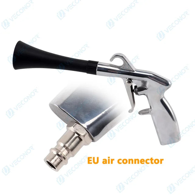 Efficient Air Blow Car Wash Gun Dry Cleaning Gun High Pressure Tornado Dust Professional Car Interior Cleaning Tools 