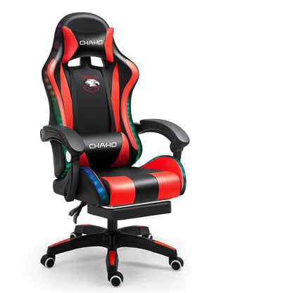 2024 New computer chair Green gaming chair PU leather office swivel chair lift bedroom furniture fashion sillas gamer chair