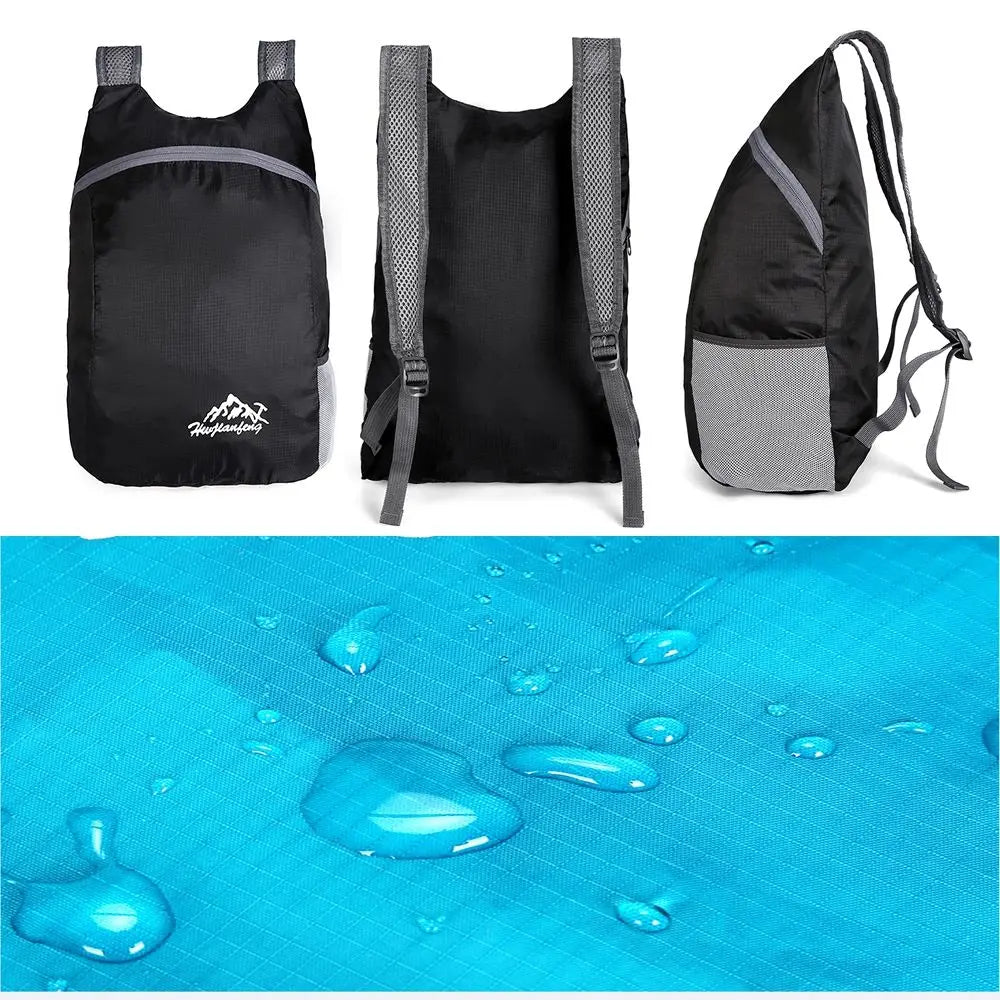 Outdoor Ultralight Nano Waterproof Lightweight Packable Backpack Folding Handy Bag Men Women Daypacks Travel Daypack