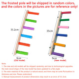 4/6/8 Step Bird Climbing Ladder Parrot Toy Ladder Bird Interaction Fun Climbing Toys Wooden Exercise Rack