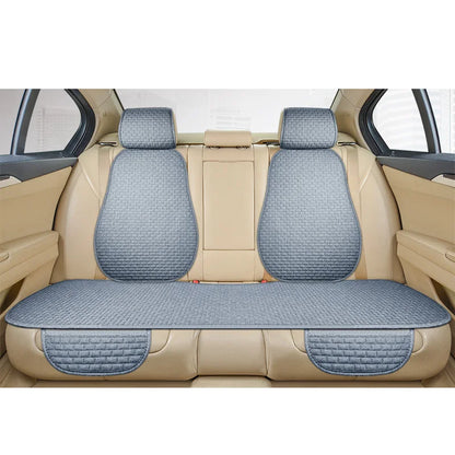 Universal Car Seat Cover Car Front Rear Seat Back Cushion Falx Car Seat Cushion Protector Auto Interior Pad Fit for Most Cars