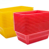3PCS Game Token Storage Basket Home Storage Basket Kitchen Drainage Basket Desktop Clutter Sorting and Storage  Item Packaging