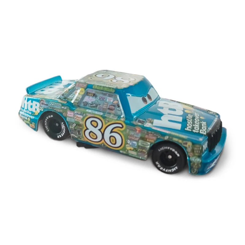 Disney Pixar Cars 3 Lightning McQueen No19 Poppy Racing Family Family Jackson Storm Ramirez Die Cast Metal Alloy Kids Gifts