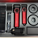 VGR 001 977 new hair trimming set high-end men's hair clipper intelligent digital display electric carving and whitening trimmer