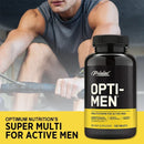 Opti-Men, Vitamin C, Zinc & Vitamins D, E, B12, for Immune Support Supplement, Men's Daily MultivitaminSupplement
