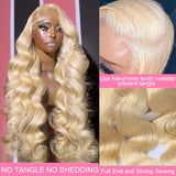 30 40 Inches Body Wave 613 Honey Blonde Lace Wig HD Transparent 13x4 Lace Front Human Hair Wigs Colored 13x6 Lace Frontal Wigs
