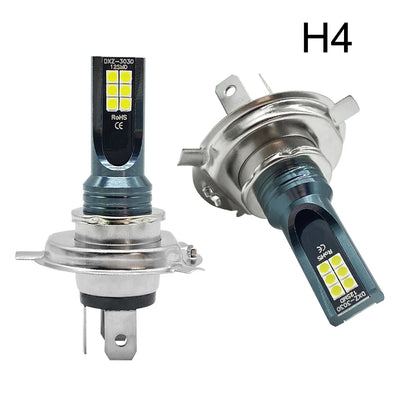 2Pcs H4 H7 LED Headlight H11 H8 H9 H10 H1 H3 Car Fog Light Bulbs 9005 9006 Auto Driving Running Lamps 12000LM 80W 12V